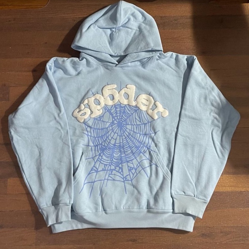 Blue Sp5der Hoodie